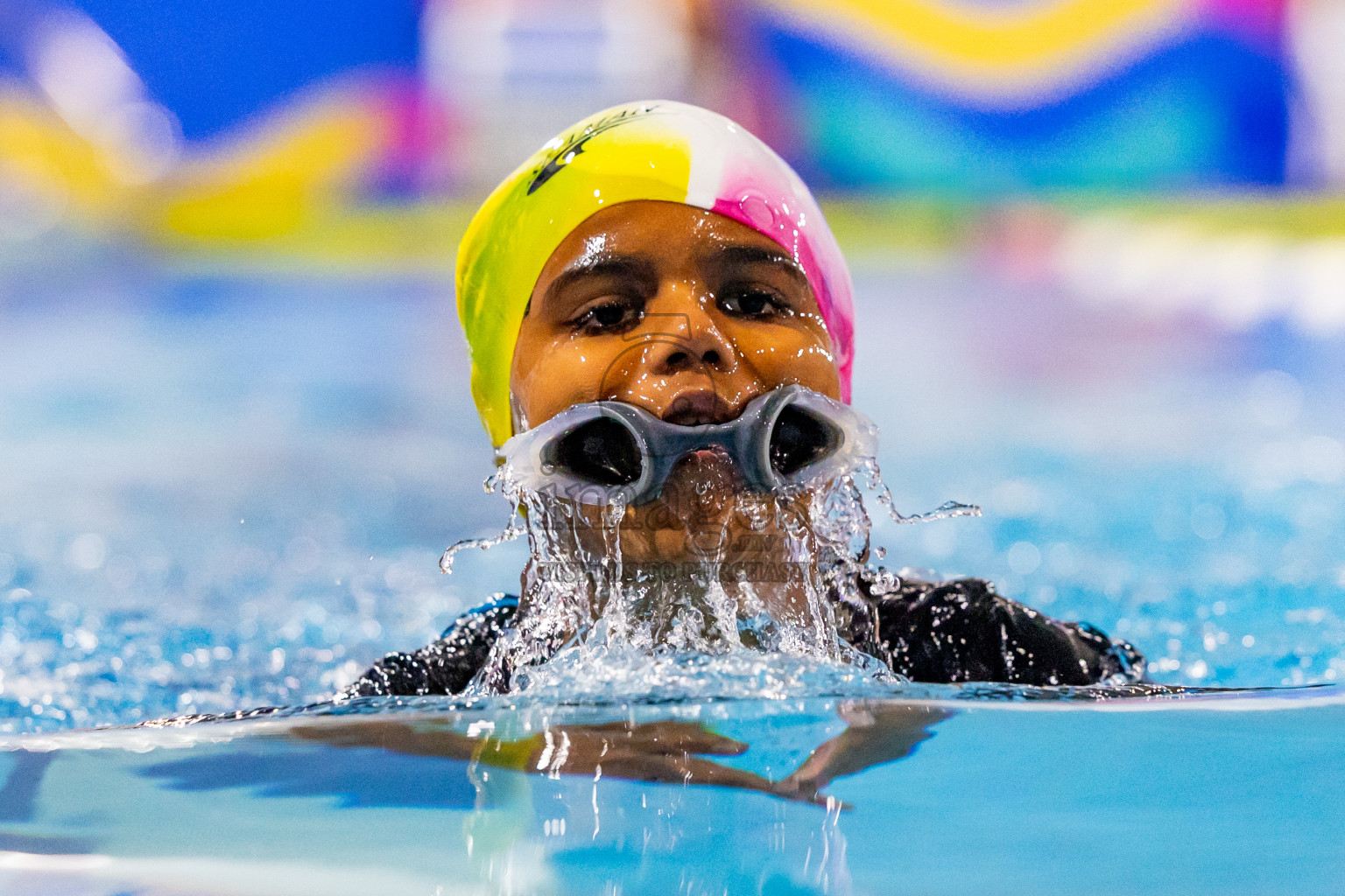 Day 5 of BML 5th National Swimming Kids Festival 2024 held in Hulhumale', Maldives on Friday, 22nd November 2024. Photos: Nausham Waheed / images.mv