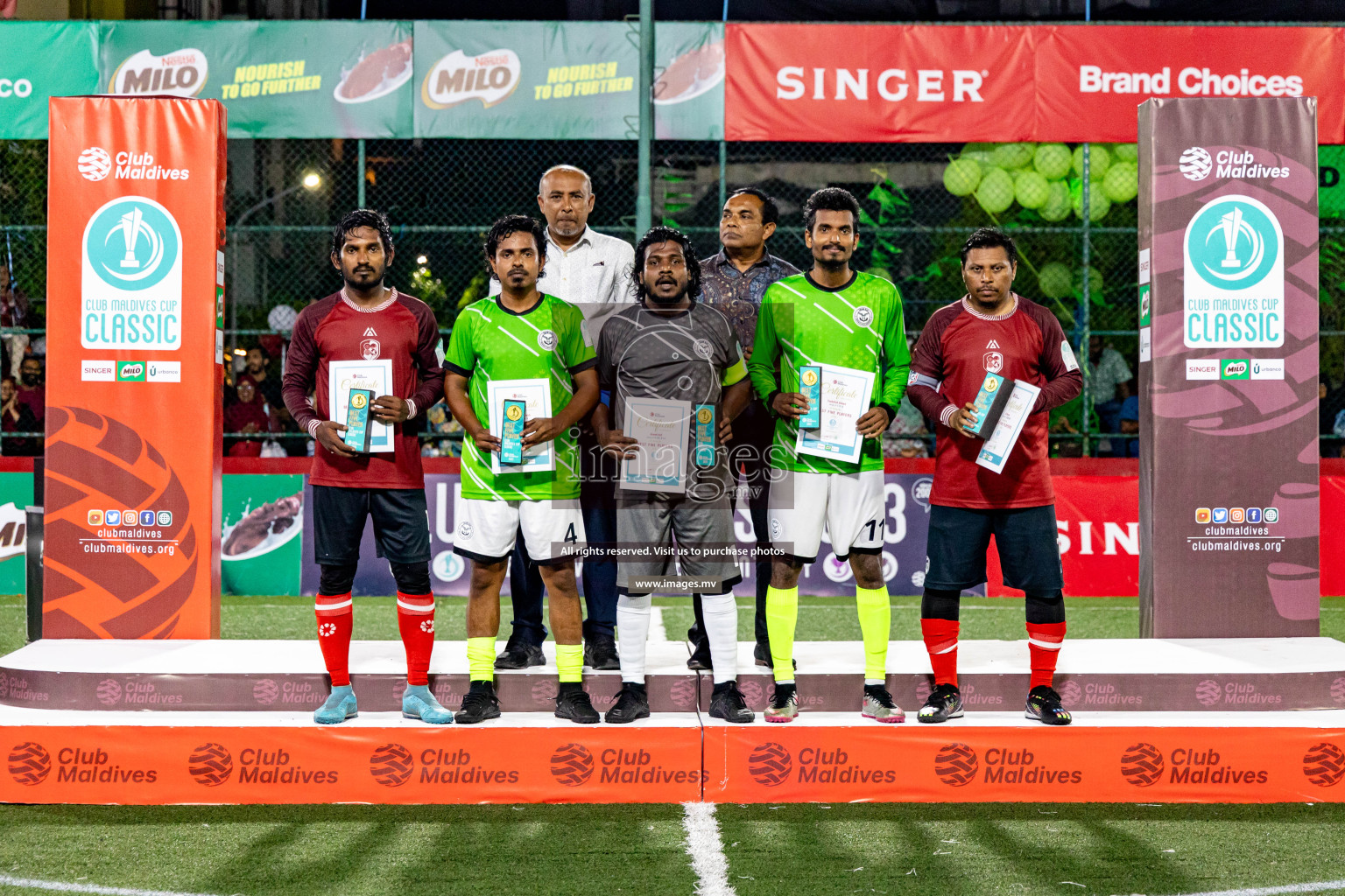 DJA vs Club 220 in Final of Club Maldives Cup 2023 Classic held in Hulhumale, Maldives, on Monday, 21st August 2023