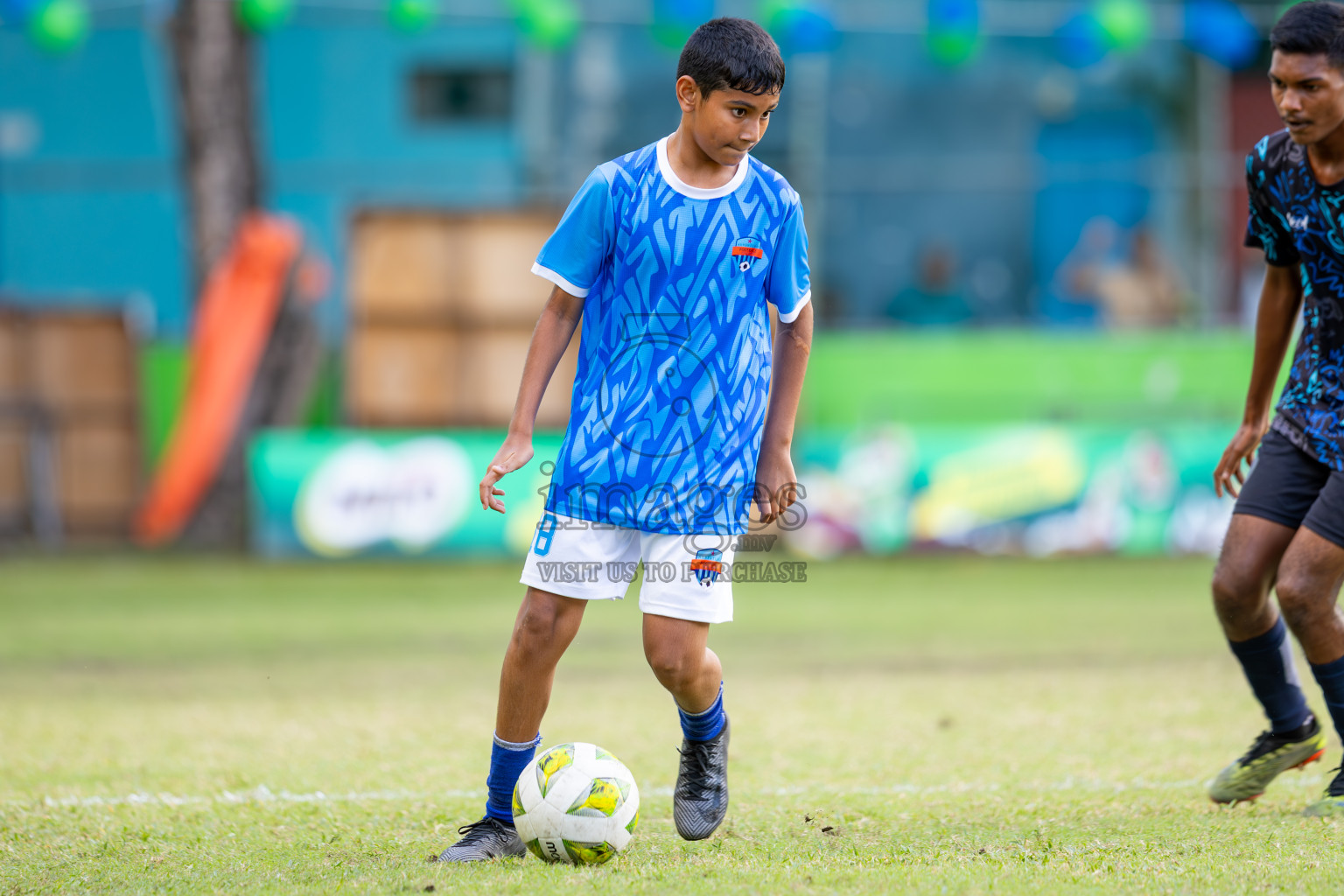 Day 4 of MILO Academy Championship 2024 (U-14) was held in Henveyru Stadium, Male', Maldives on Sunday, 3rd November 2024. Photos: Ismail Thoriq / Images.mv