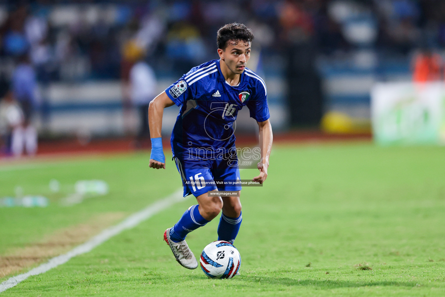 Kuwait vs India in the Final of SAFF Championship 2023 held in Sree Kanteerava Stadium, Bengaluru, India, on Tuesday, 4th July 2023. Photos: Nausham Waheed / images.mv