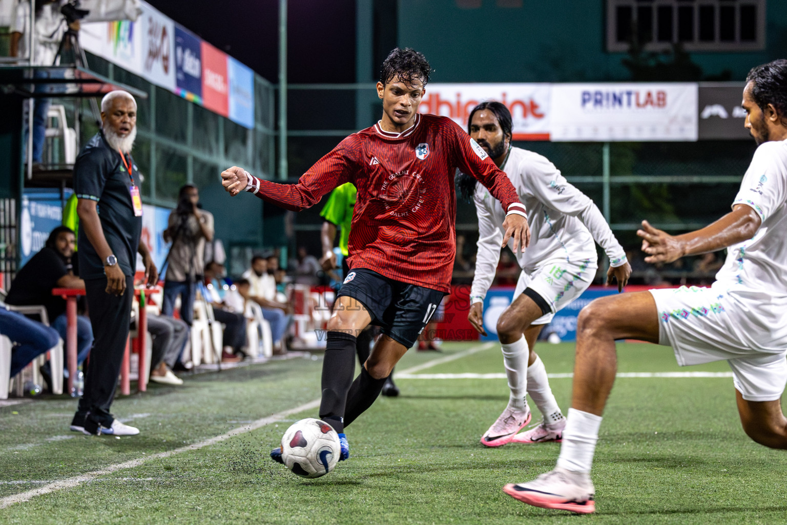 CLUB 220 vs TEAM MCC in Club Maldives Classic 2024 held in Rehendi Futsal Ground, Hulhumale', Maldives on Sunday, 15th September 2024. Photos: Mohamed Mahfooz Moosa / images.mv