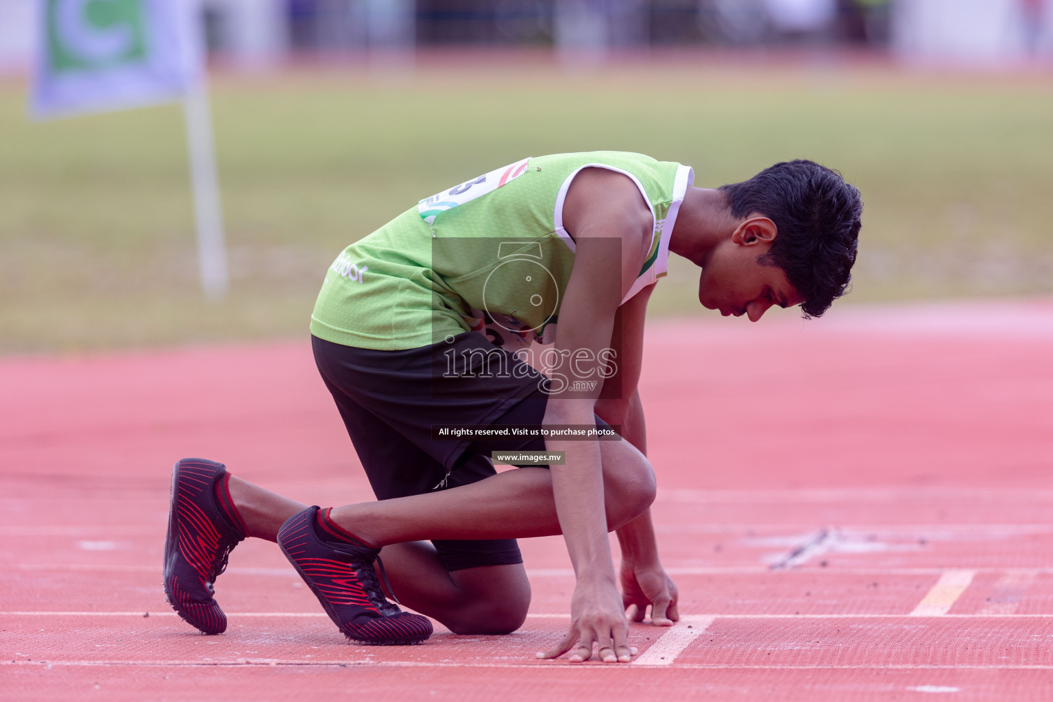 Day two of Inter School Athletics Championship 2023 was held at Hulhumale' Running Track at Hulhumale', Maldives on Sunday, 15th May 2023. Photos: Shuu/ Images.mv