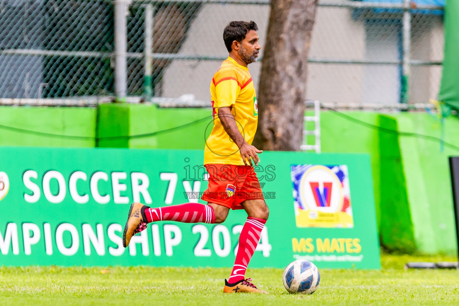 Day 2 of MILO Soccer 7 v 7 Championship 2024 was held at Henveiru Stadium in Male', Maldives on Friday, 24th April 2024. Photos: Nausham Waheed / images.mv