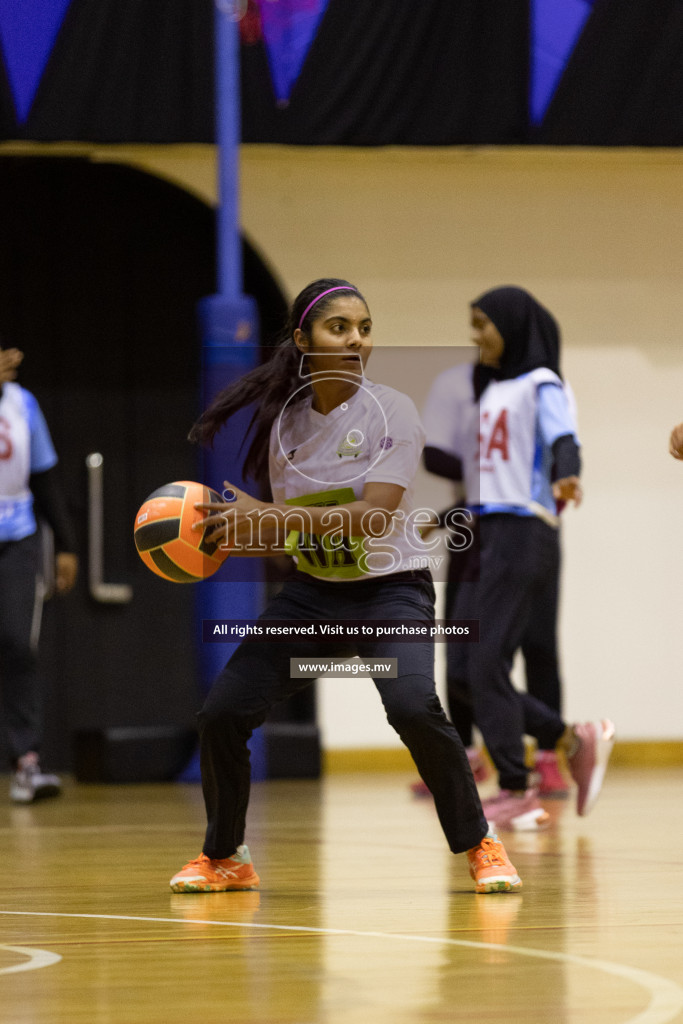 Club Green Streets vs Mahibadhoo in the Milo National Netball Tournament 2022 on 20 July 2022, held in Social Center, Male', Maldives. Photographer: Shuu / Images.mv