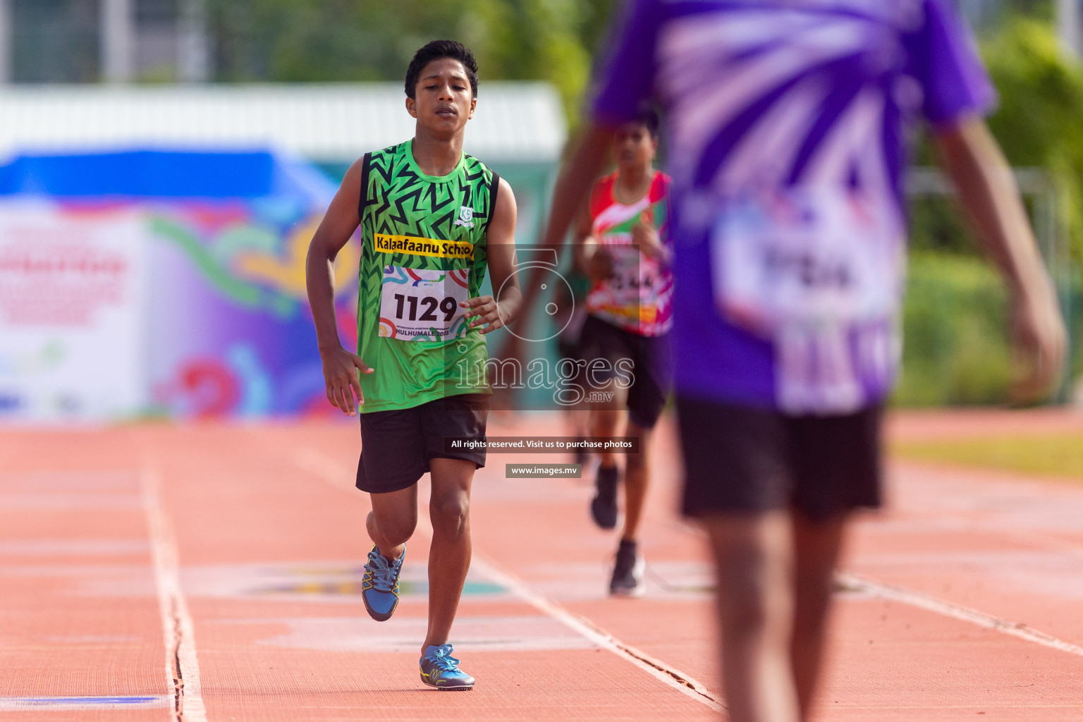 Day two of Inter School Athletics Championship 2023 was held at Hulhumale' Running Track at Hulhumale', Maldives on Sunday, 15th May 2023. Photos: Shuu/ Images.mv