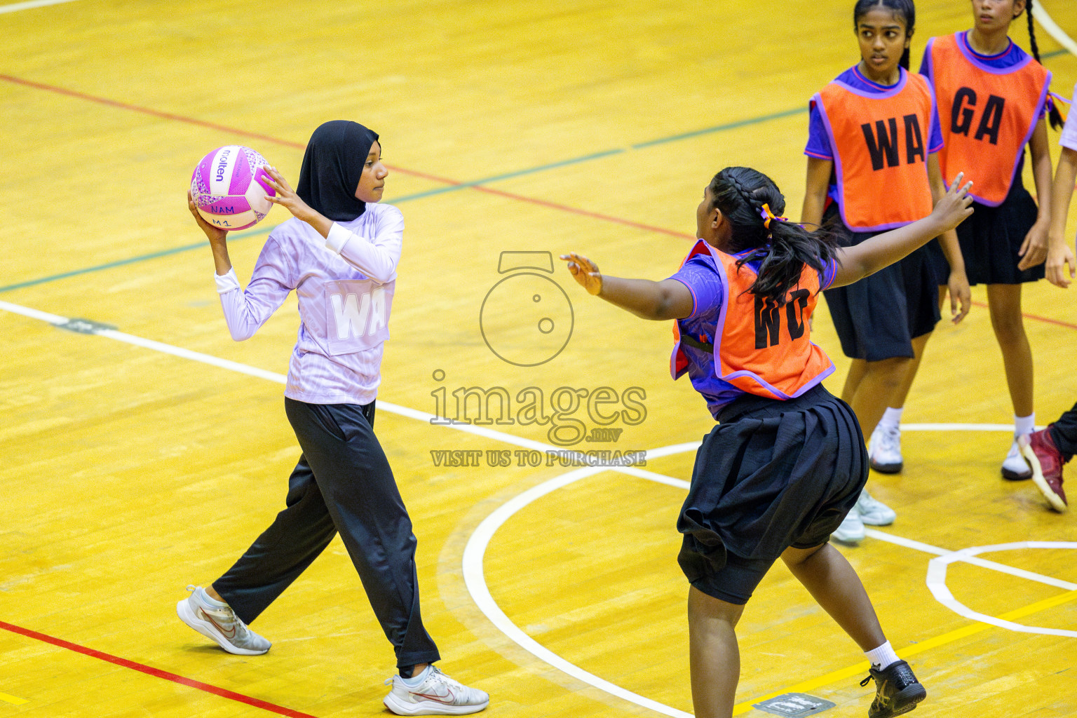Day 2 of Inter-School Netball Tournament 2025 was held in Social Center Indoor Hall on Sunday, 19th October 2025.
Photos: Ismail Thoriq / images.mv