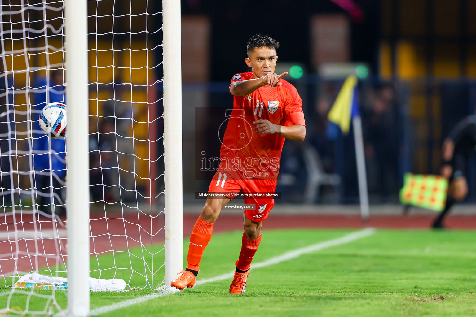 Nepal vs India in SAFF Championship 2023 held in Sree Kanteerava Stadium, Bengaluru, India, on Saturday, 24th June 2023. Photos: Nausham Waheed, Hassan Simah / images.mv