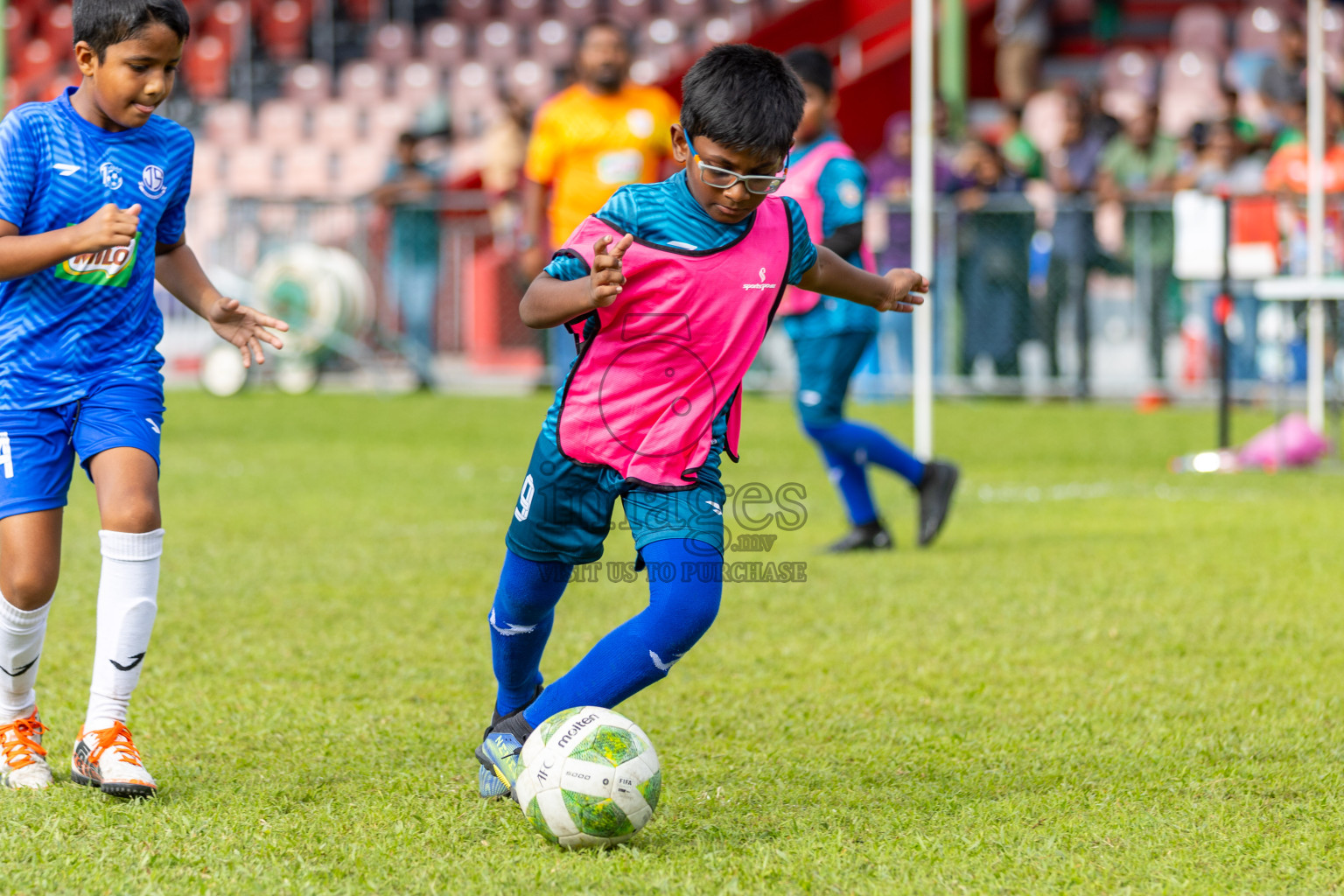 Day 2 of MILO Kids Football Fiesta was held at National Stadium in Male', Maldives on Saturday, 24th February 2024.