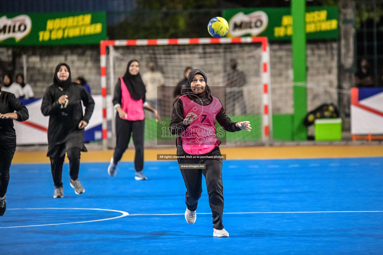 Day 5 of Milo 6th Inter Office Handball Tournament 2022 - Photos by Nausham Waheed