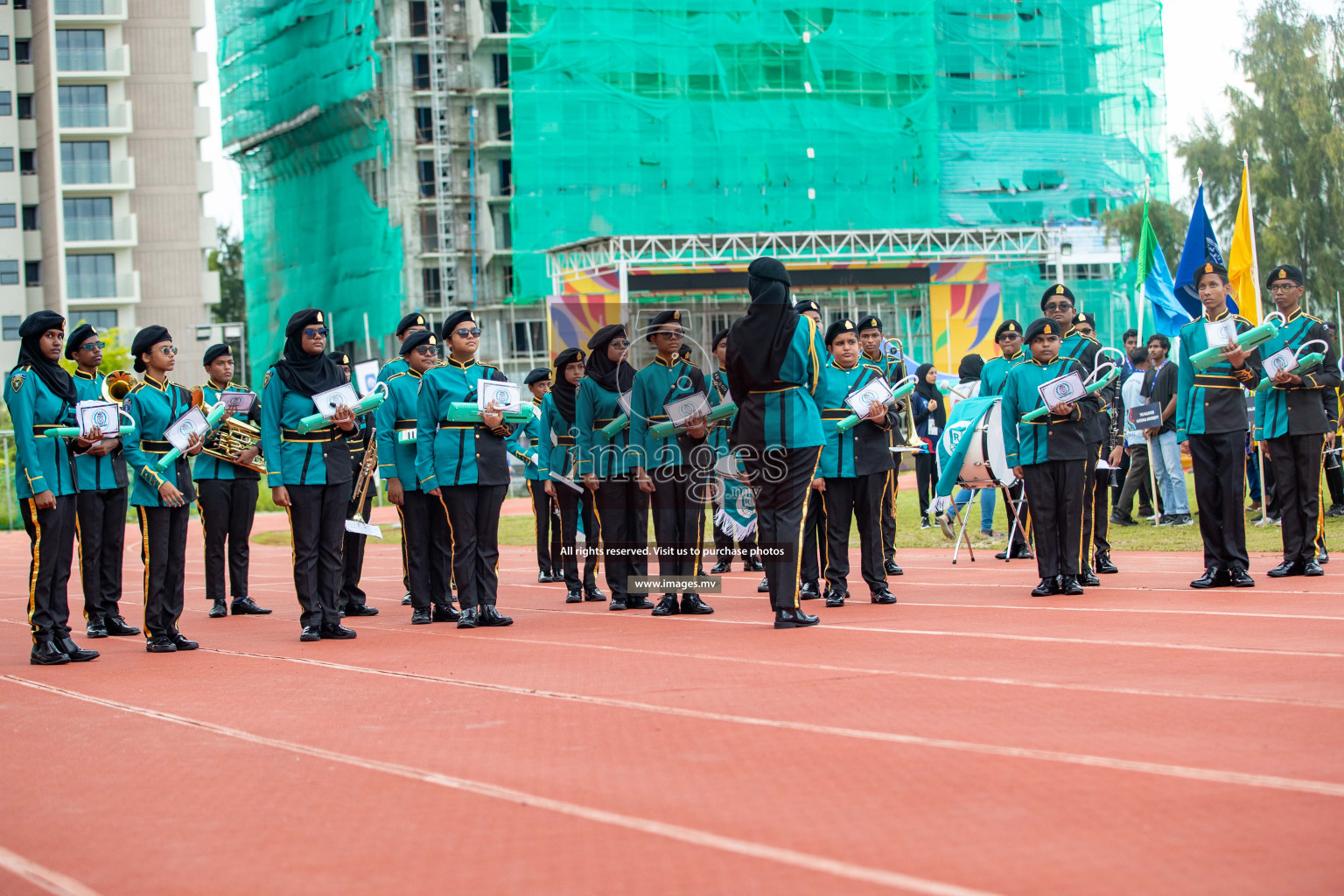 Day one of Inter School Athletics Championship 2023 was held at Hulhumale' Running Track at Hulhumale', Maldives on Saturday, 14th May 2023. Photos: Nausham Waheed / images.mv