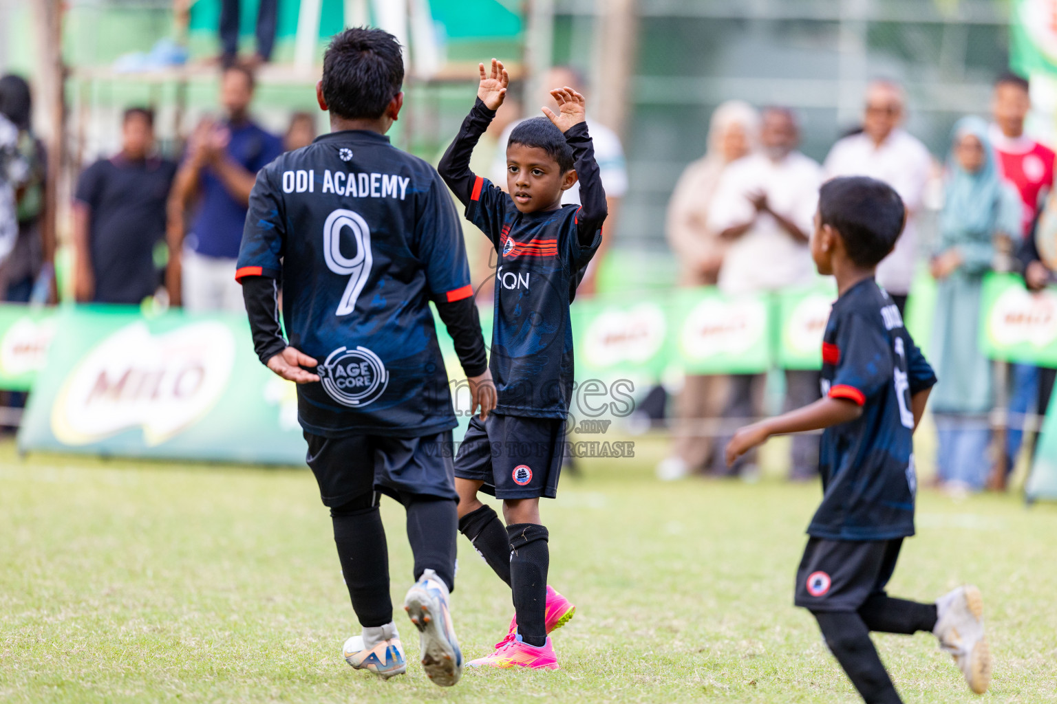 Day 2 of MILO SVAM Juniors 2025 (U-8) was held at Henveiru Stadium in Male', Maldives on Friday, 27th June 2025. 

Photos: Hassan Simah / images.mv