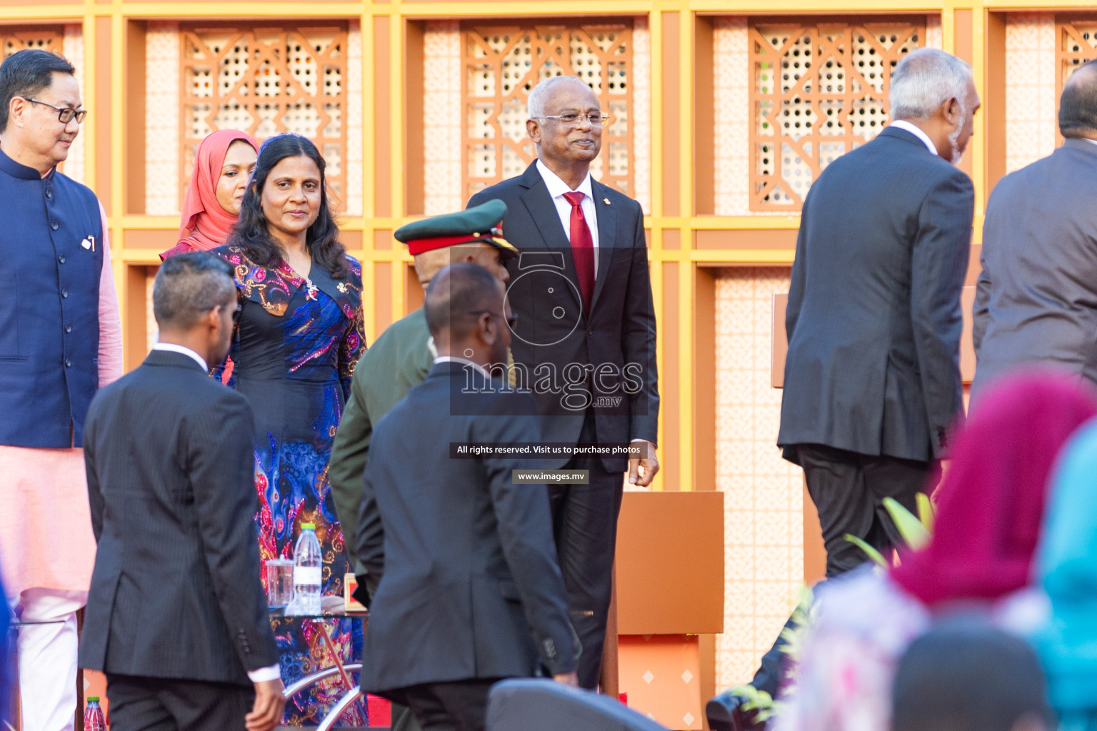 The Inauguration of the 8th President of Maldives was held in Jumhooree Maidhaan, Male', Maldives on 17th November 2023. Photos: Nausham Waheed / images.mv