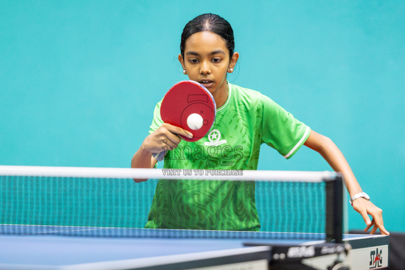 Day 1 of Interschool Table Tennis Tournament 2025 held at Male' TT Hall, Male', Maldives on Wednesday, 14th May 2025.
Photos By: Ismail Thoriq / images.mv