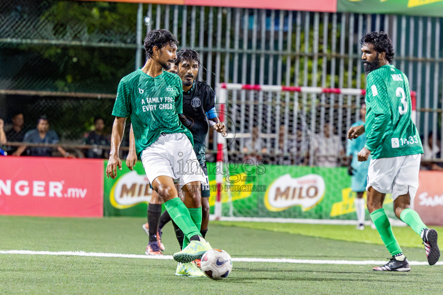 SDFC VS TEAM BADHAHI in Club Maldives Classic 2024 held in Rehendi Futsal Ground, Hulhumale', Maldives on Monday, 9th September 2024. Photos: Nausham Waheed / images.mv