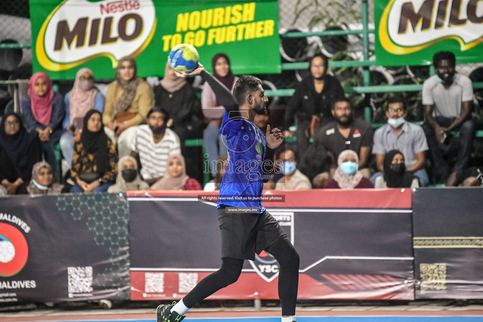 Day 6 of Milo 6th Inter Office Handball Tournament 2022 - Photos by Nausham Waheed