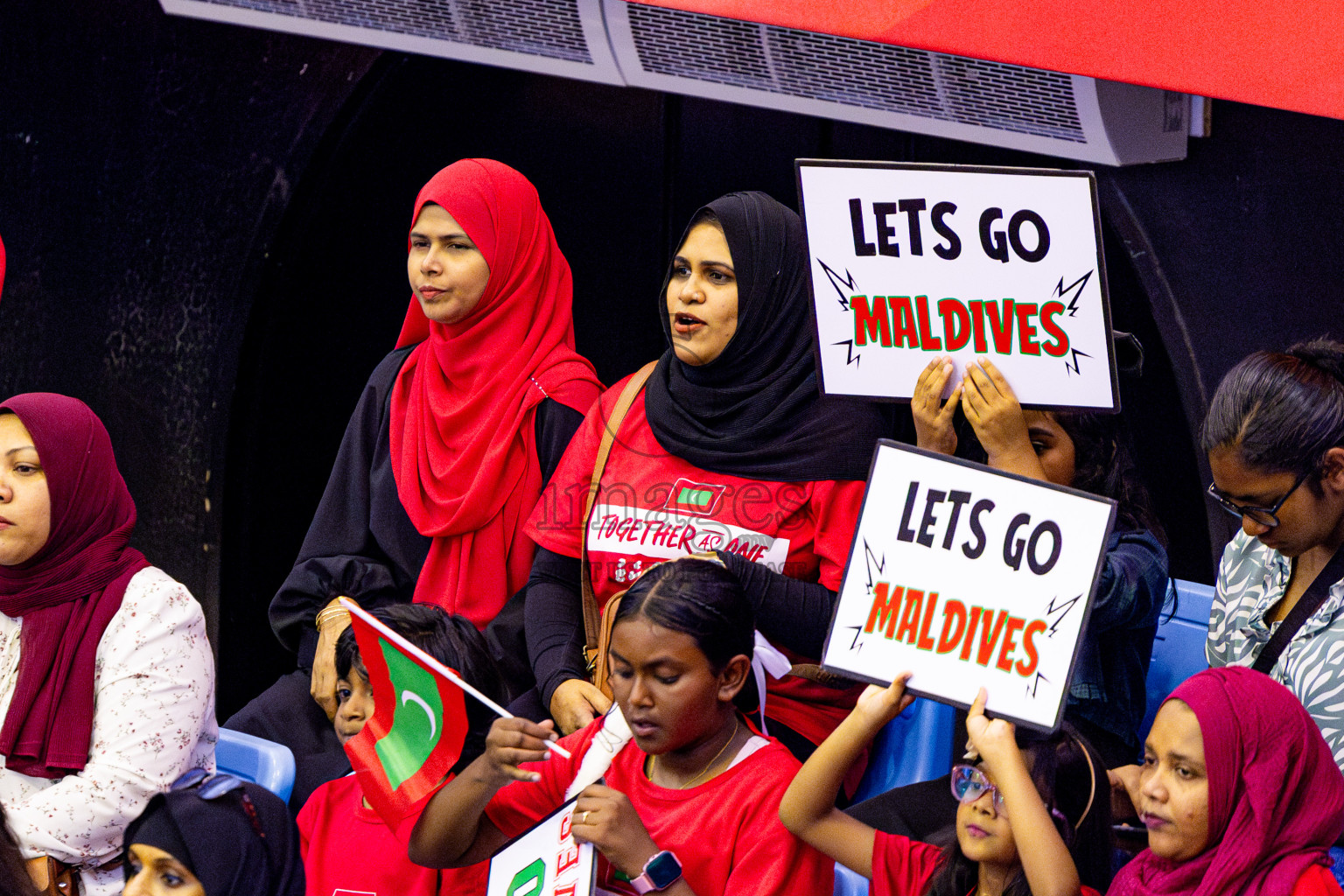 Maldives vs India in Day 2 of Under 16 Asian Cup SABA Qualifiers 2025 was held in Social Center, Male', Maldives on Friday, 13th June 2025. Photos: Nausham Waheed / images.mv