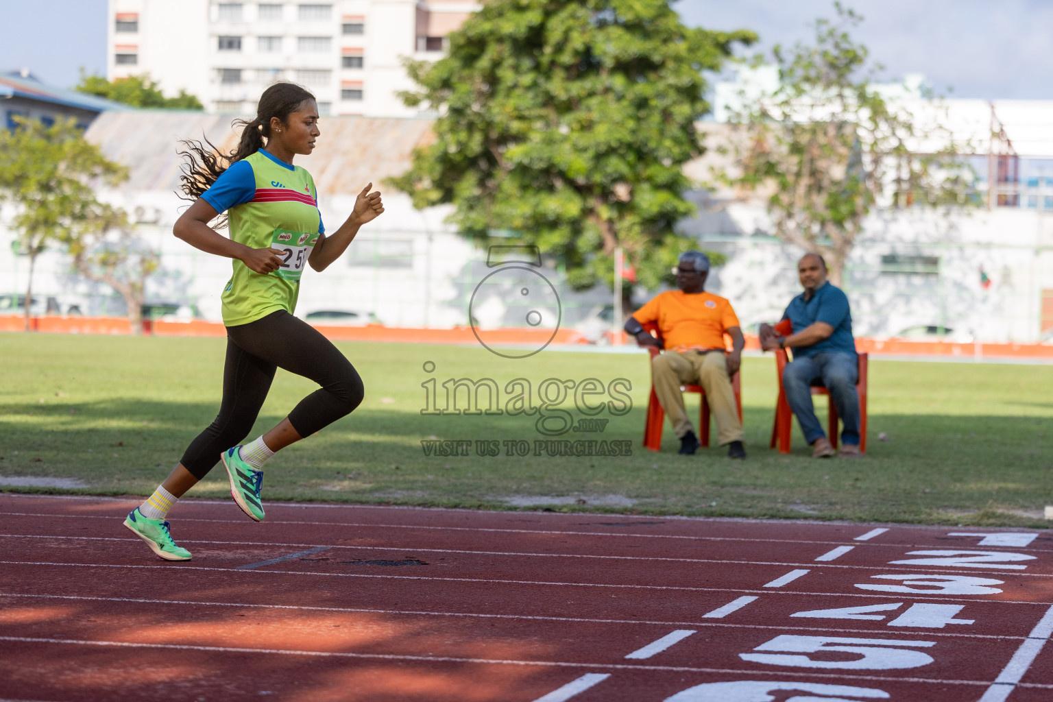 Day 3 of 33rd National Athletics Championship was held in Ekuveni Track at Male', Maldives on Saturday, 7th September 2024. Photos: Hassan Simah / images.mv