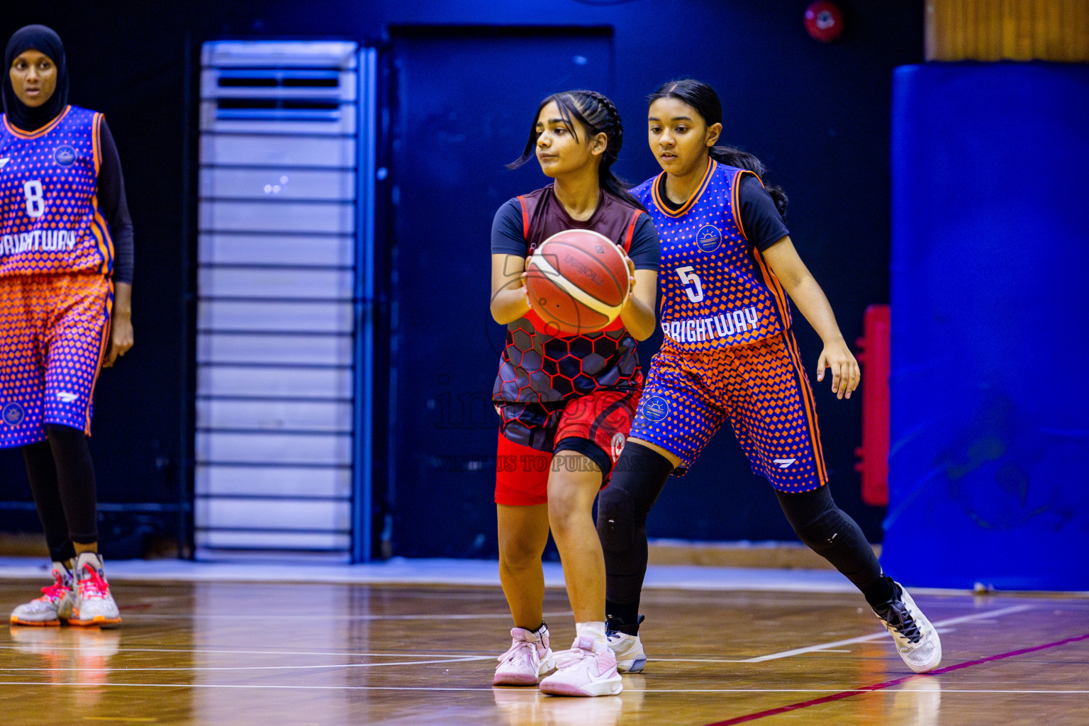 Iskandhar School vs Billabong High International School in day 8 of Junior Championship 2024 was held in Social Center, Male', Maldives on Tuesday, 19th November 2024. Photos: Nausham Waheed / images.mv