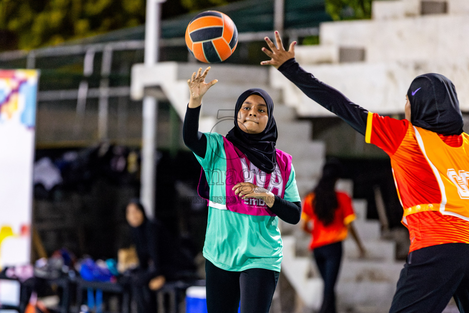 Day 4 of 23rd Netball Association Championship was held in Ekuveni Netball Court at Male', Maldives on Wednesday, 1st May 2024. Photos: Nausham Waheed / images.mv