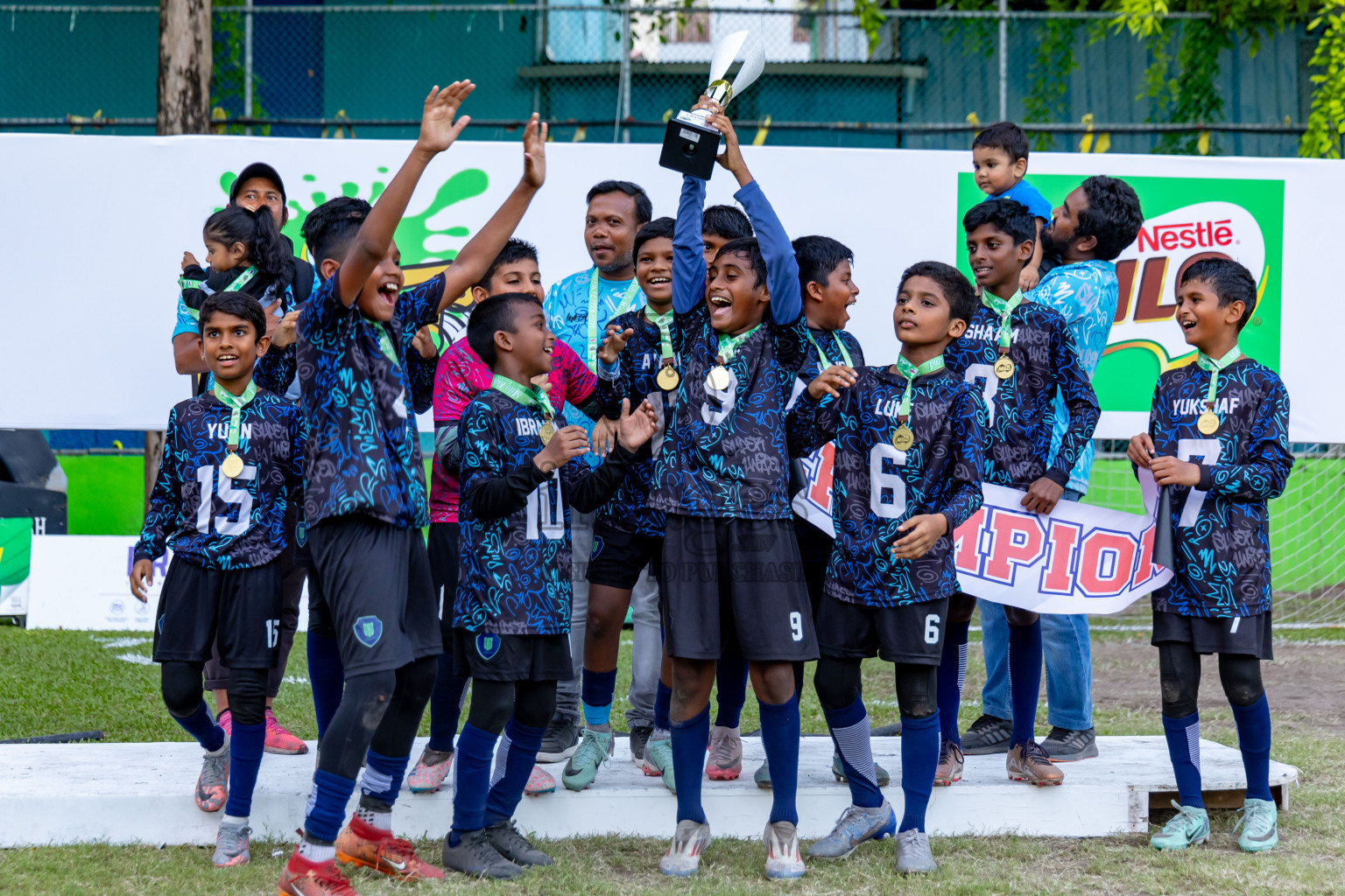 Day 3 MILO Kids 7s Weekend 2024 held in Male, Maldives on Saturday, 19th October 2024. Photos: Nausham Waheed / images.mv