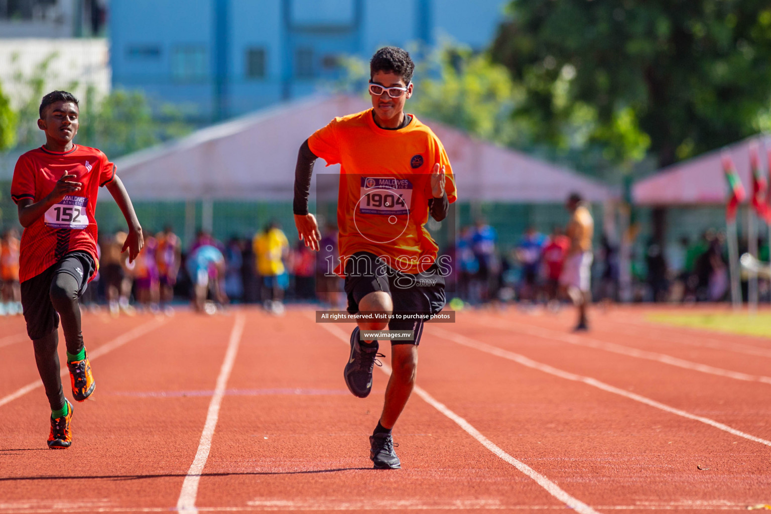 Day 1 of Inter-School Athletics Championship held in Male', Maldives on 22nd May 2022. Photos by: Maanish / images.mv