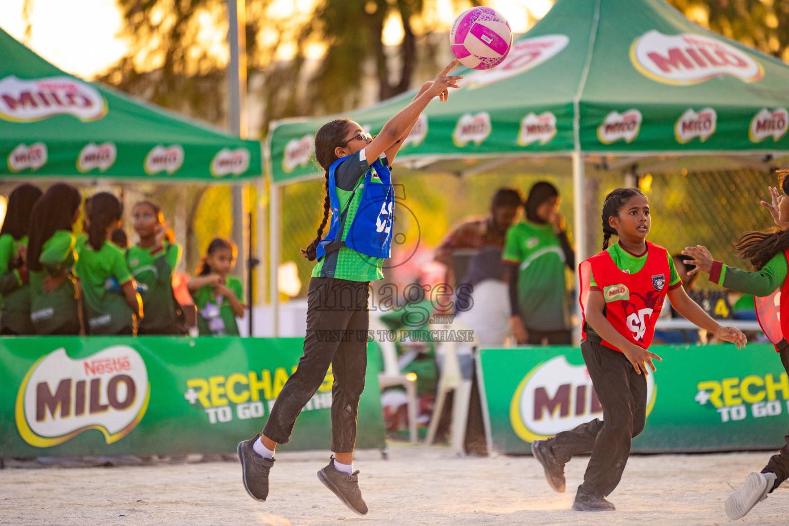 Day 2 of MILO Netball Fest 2025 was held in Cental Park, Hulhumale', Maldives on Friday, 21st November 2025. Photos: Areef Adam/ images.mv
