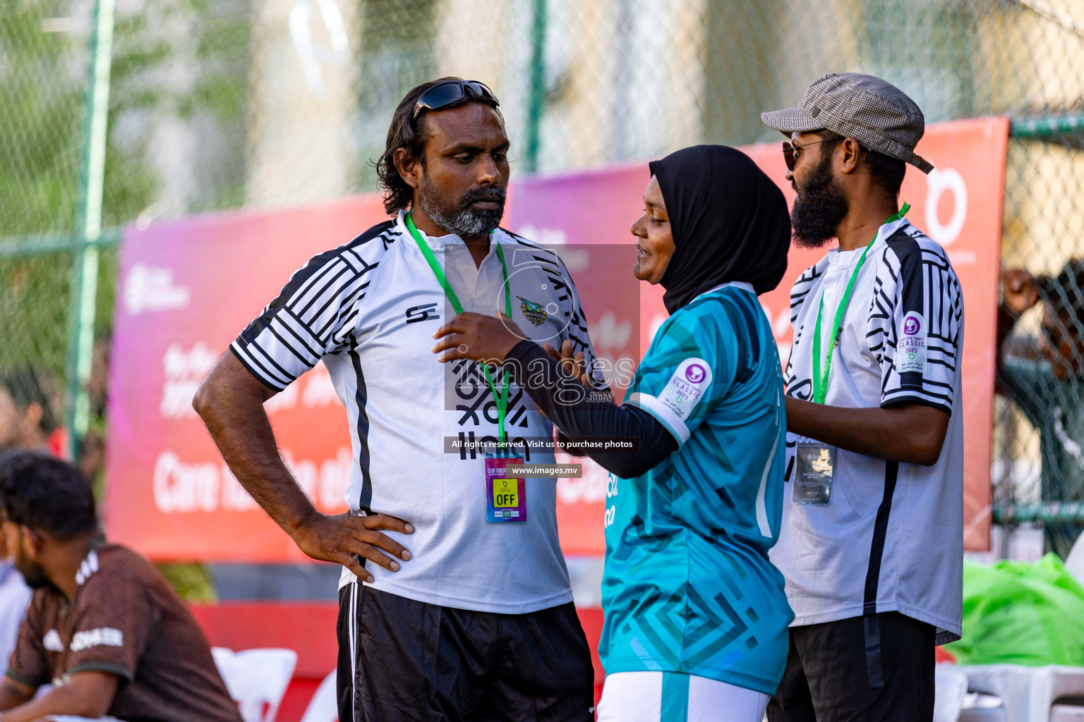 WAMCO vs MACL in 18/30 Futsal Fiesta Classic 2023 held in Hulhumale, Maldives, on Tuesday, 18th July 2023 Photos: Hassan Simah / images.mv