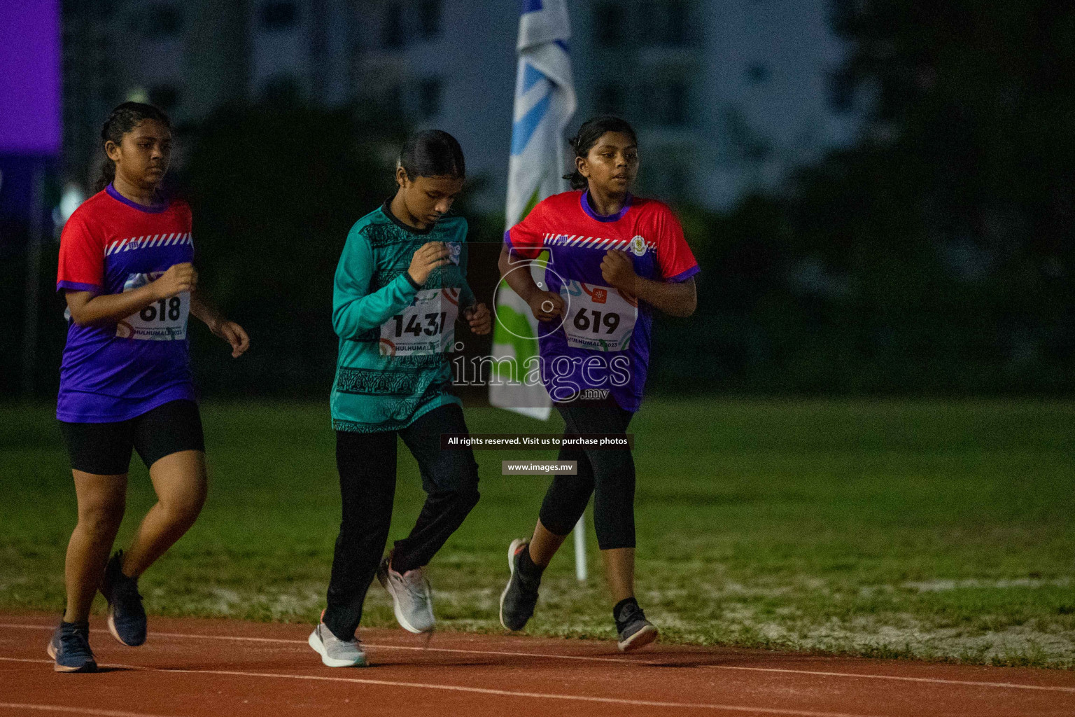 Day two of Inter School Athletics Championship 2023 was held at Hulhumale' Running Track at Hulhumale', Maldives on Sunday, 15th May 2023. Photos: Nausham Waheed / images.mv