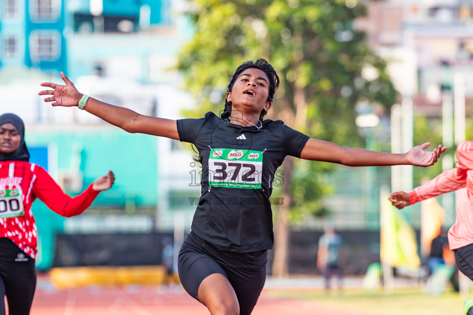 Day 4 of MILO Athletics Association Championship was held on Friday, 8th March 2024 in Male', Maldives. Photos: Hasna Hussain