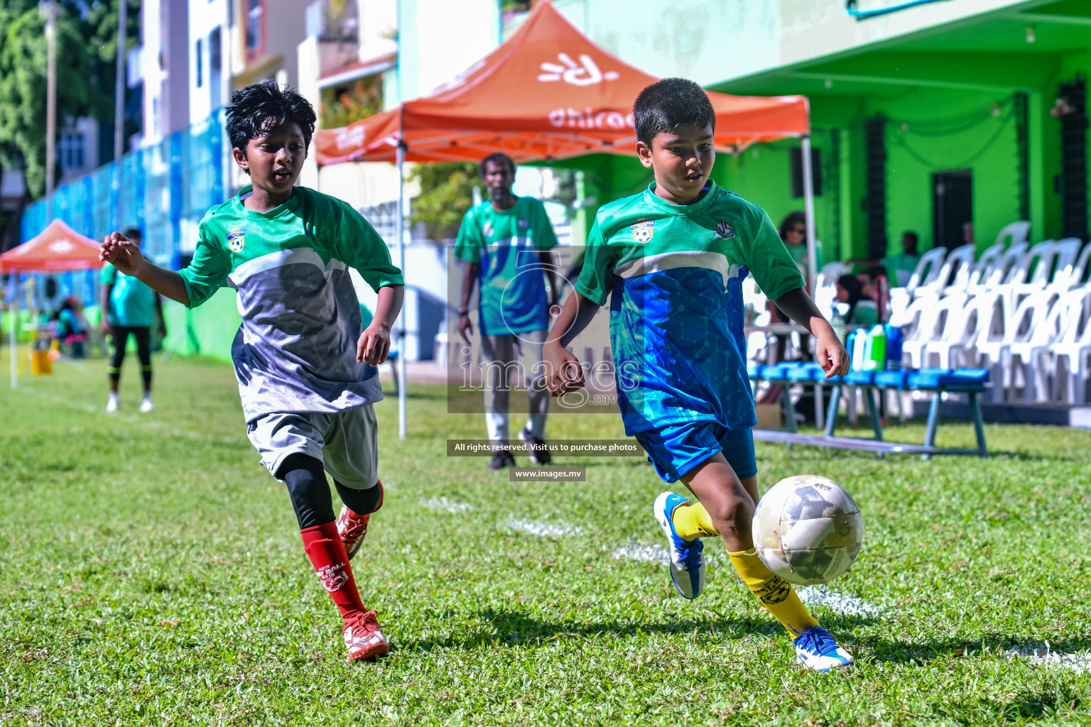 Day 2 of Milo Kids Football Fiesta 2022 was held in Male', Maldives on 20th October 2022. Photos: Nausham Waheed/ images.mv