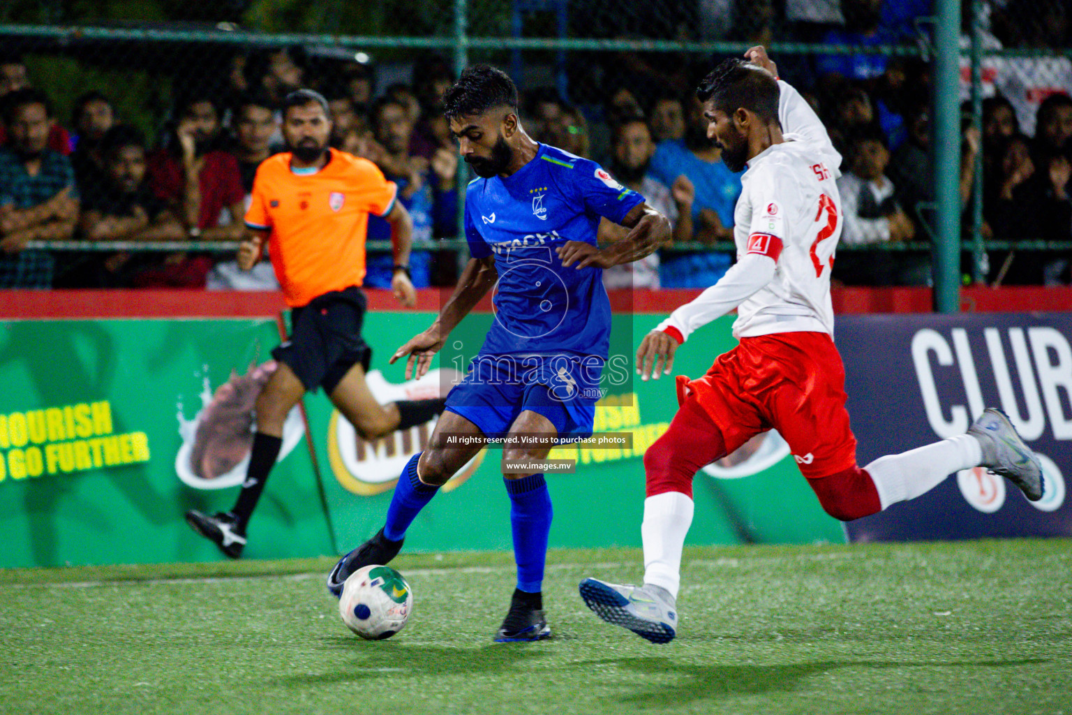 STO RC vs United BML in Club Maldives Cup 2023 held in Hulhumale, Maldives, on Saturday, 22nd July 2023 Photos: Hassan Simah/ images.mv