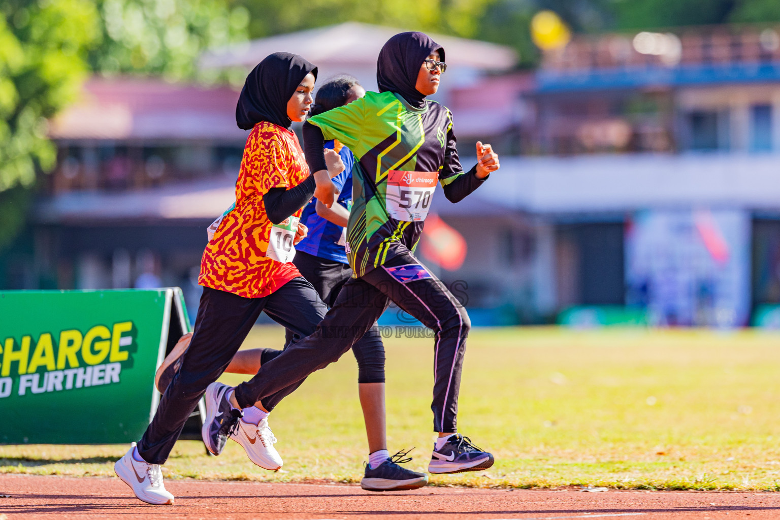 Day 1 of Inter-school Athletics Championship 2025 held in Ekuveni Synthetic Track, Male', Maldives on Monday, 06th October 2025. Photos by: Areef Adam  / Images.mv