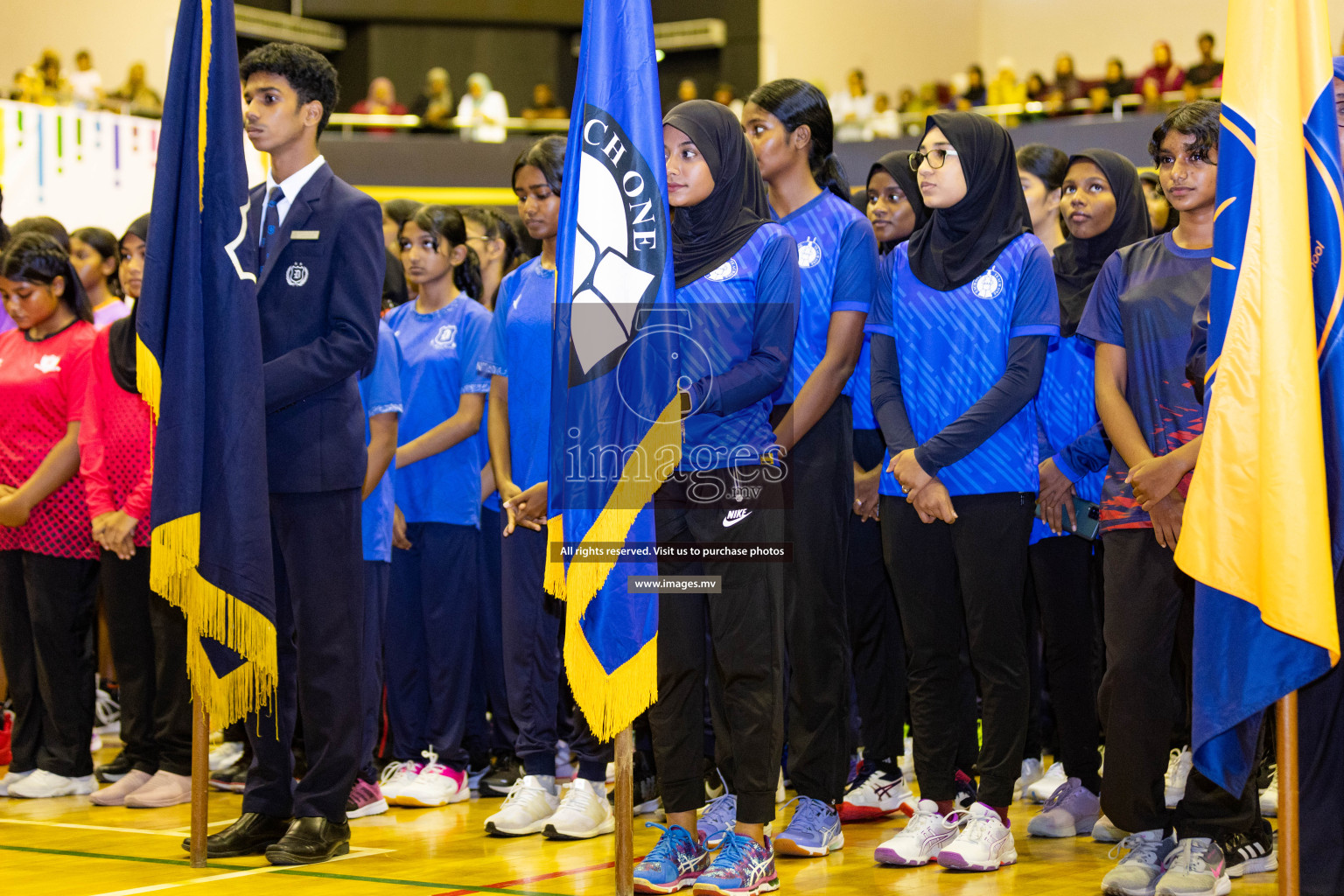 24th Interschool Netball Tournament 2023 was held in Social Center, Male', Maldives on 27th October 2023. Photos: Nausham Waheed / images.mv