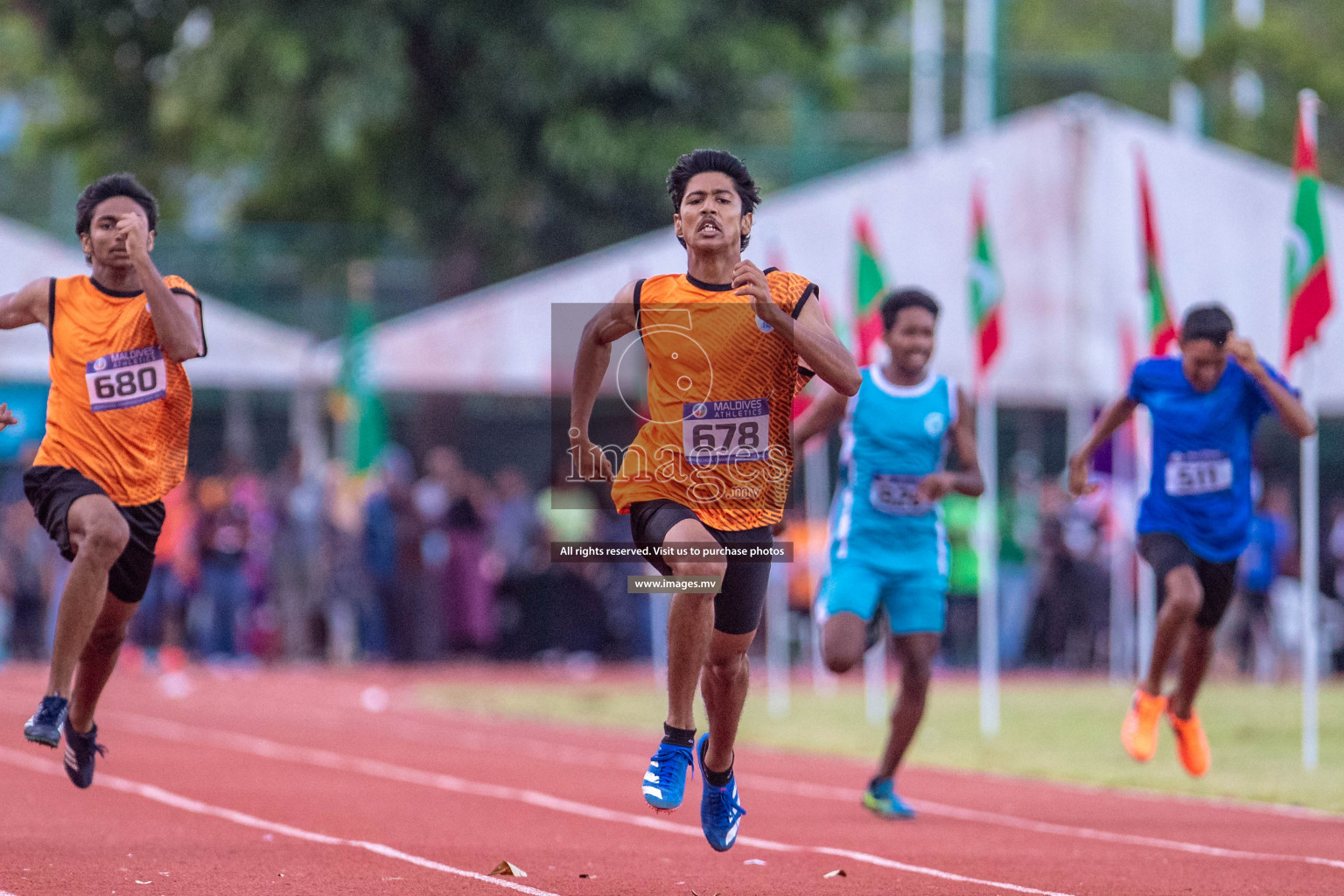 Day 4 of Inter-School Athletics Championship held in Male', Maldives on 26th May 2022. Photos by: Nausham Waheed / images.mv