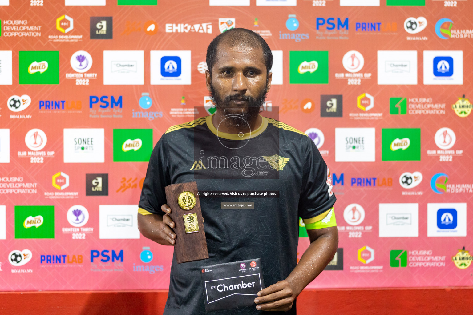 Trade Club vs Club AVSEC in Club Maldives Cup 2022 was held in Hulhumale', Maldives on Tuesday, 18th October 2022. Photos: Mohamed Mahfooz Moosa/ images.mv