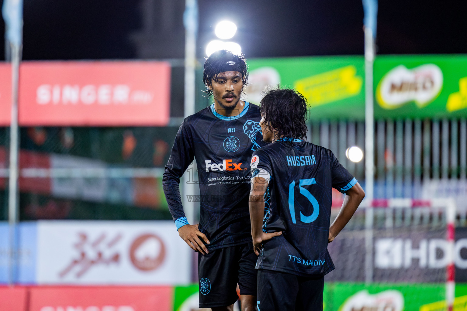 RRC vs Club TTS in Round of 16 of Club Maldives Cup 2024 held in Rehendi Futsal Ground, Hulhumale', Maldives on Tuesday, 8th October 2024. Photos: Nausham Waheed / images.mv