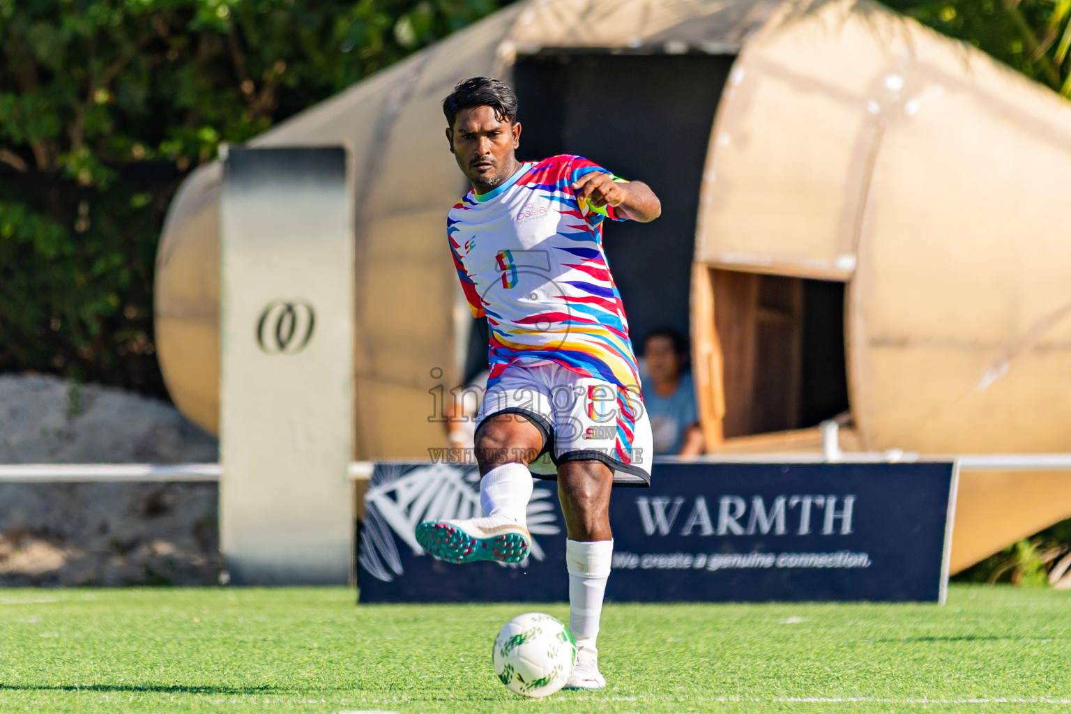 Oaga vs Oblu Experience in Resort League 2025 (North Male Zone) day 10 was held on Friday, 12th September 2025 in One And Only Reethi Rah Maldives Resort, Photos: Areef Adam / images.mv