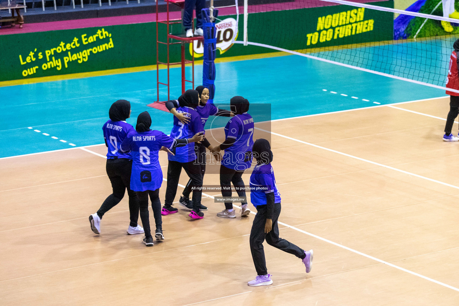 Volleyball Association Cup 2022-Women's Division-Match Day 1 was held in Male', Maldives on Tuesday, 24th May 2022.  Photos By: Ismail Thoriq / images.mv