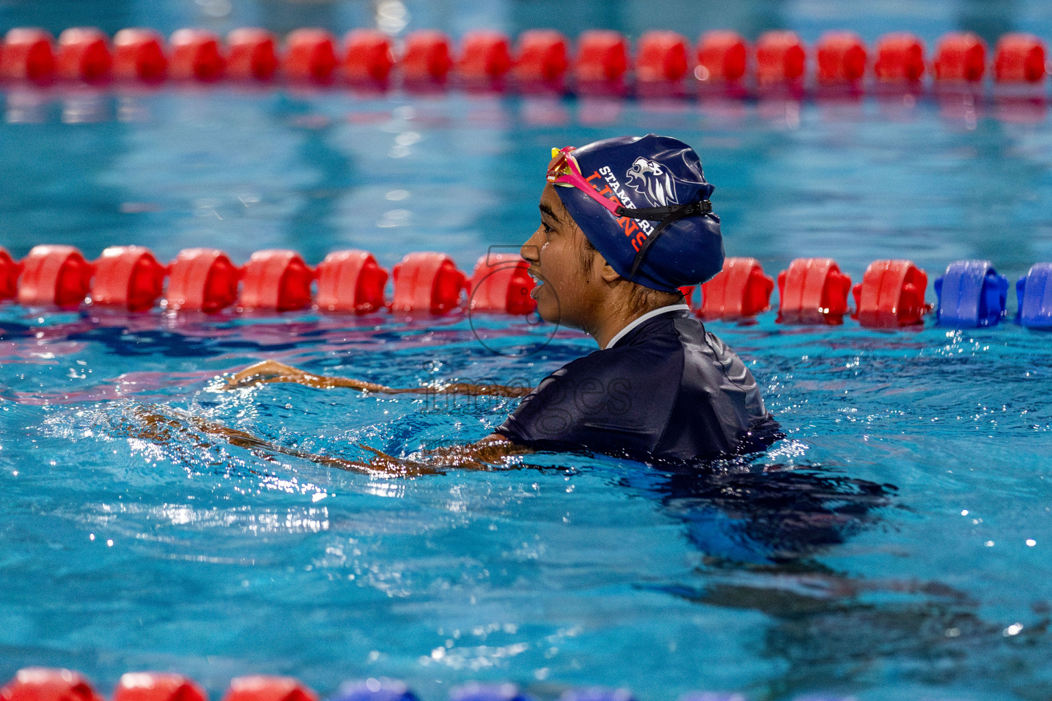 Day 2 of National Swimming Competition 2024 held in Hulhumale', Maldives on Saturday, 14th December 2024. Photos: Hassan Simah / images.mv