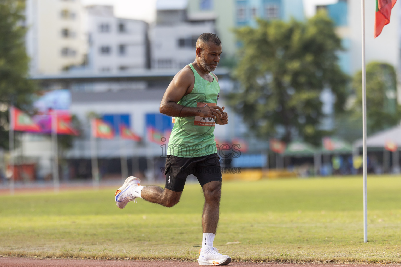 Day 1 of National Athletics Championship 2025 was held at Ekuveni Running Ground in Male', Maldives on Thursday, 14th August 2025. Photos: Hasni / images.mv