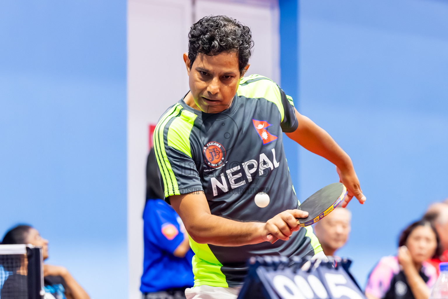 Day 1 of 1st Thoddoo Masters Table Tennis Tournament was held on Thursday, 21st August 2025 in AA Thoddoo, Maldives. Photos: Nausham Waheed / images.mv