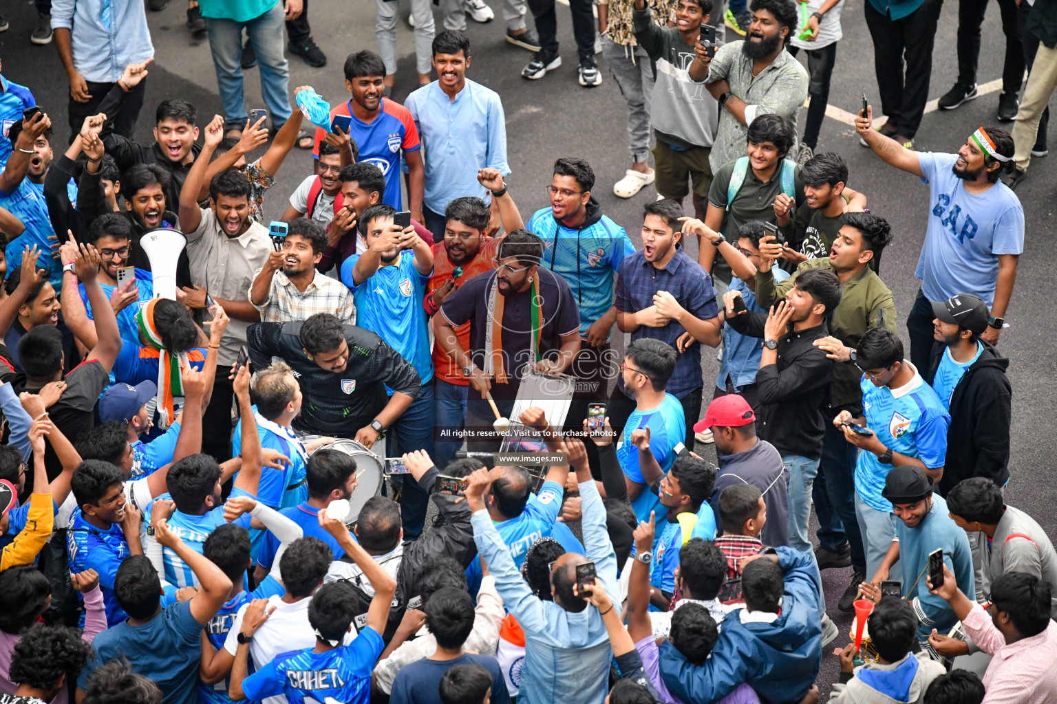 Kuwait vs India in the Final of SAFF Championship 2023 held in Sree Kanteerava Stadium, Bengaluru, India, on Tuesday, 4th July 2023. Photos: Nausham Waheed, Hassan Simah / images.mv