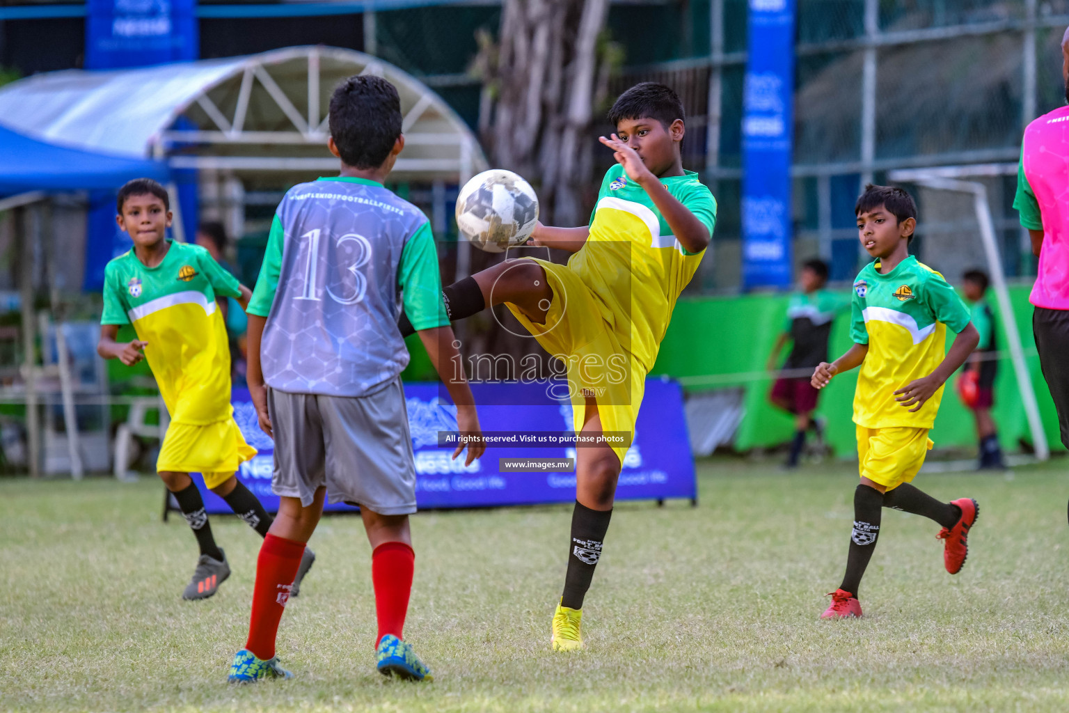 Day 2 of Milo Kids Football Fiesta 2022 was held in Male', Maldives on 20th October 2022. Photos: Nausham Waheed/ images.mv