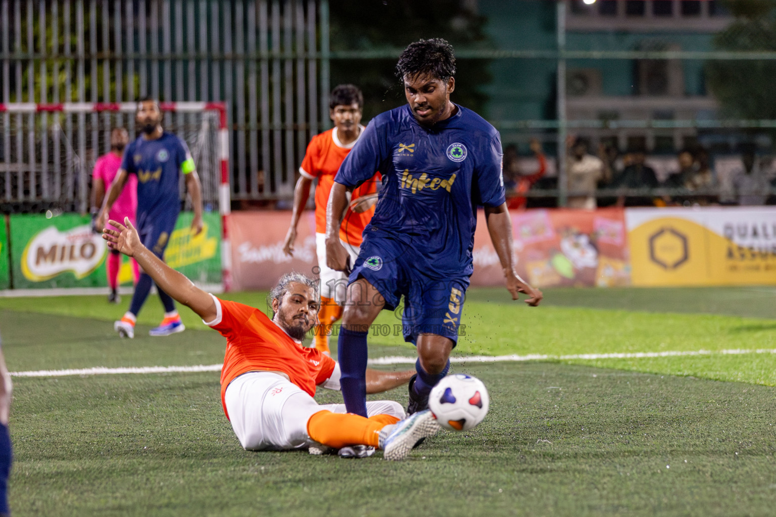 Club Immigration vs Dhiraagu
 in Club Maldives Cup 2024 held in Rehendi Futsal Ground, Hulhumale', Maldives on Tuesday, 24th September 2024. 
Photos: Hassan Simah / images.mv