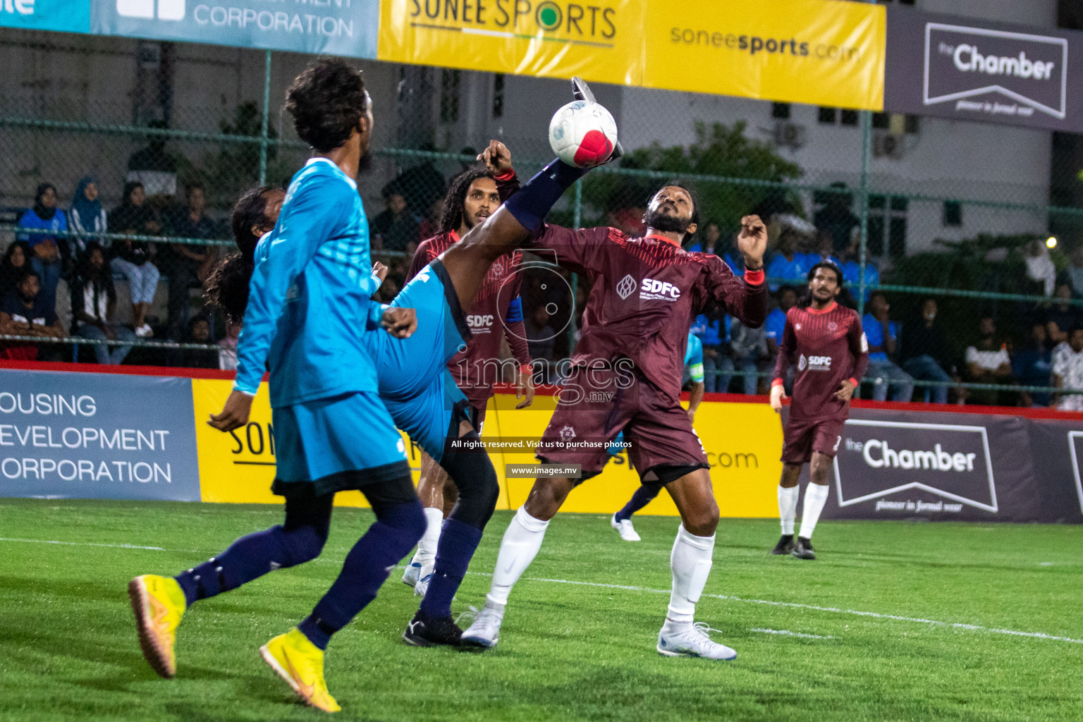 MACL vs Trade Club in Club Maldives Cup 2022 was held in Hulhumale', Maldives on Sunday, 9th October 2022. Photos: Hassan Simah / images.mv