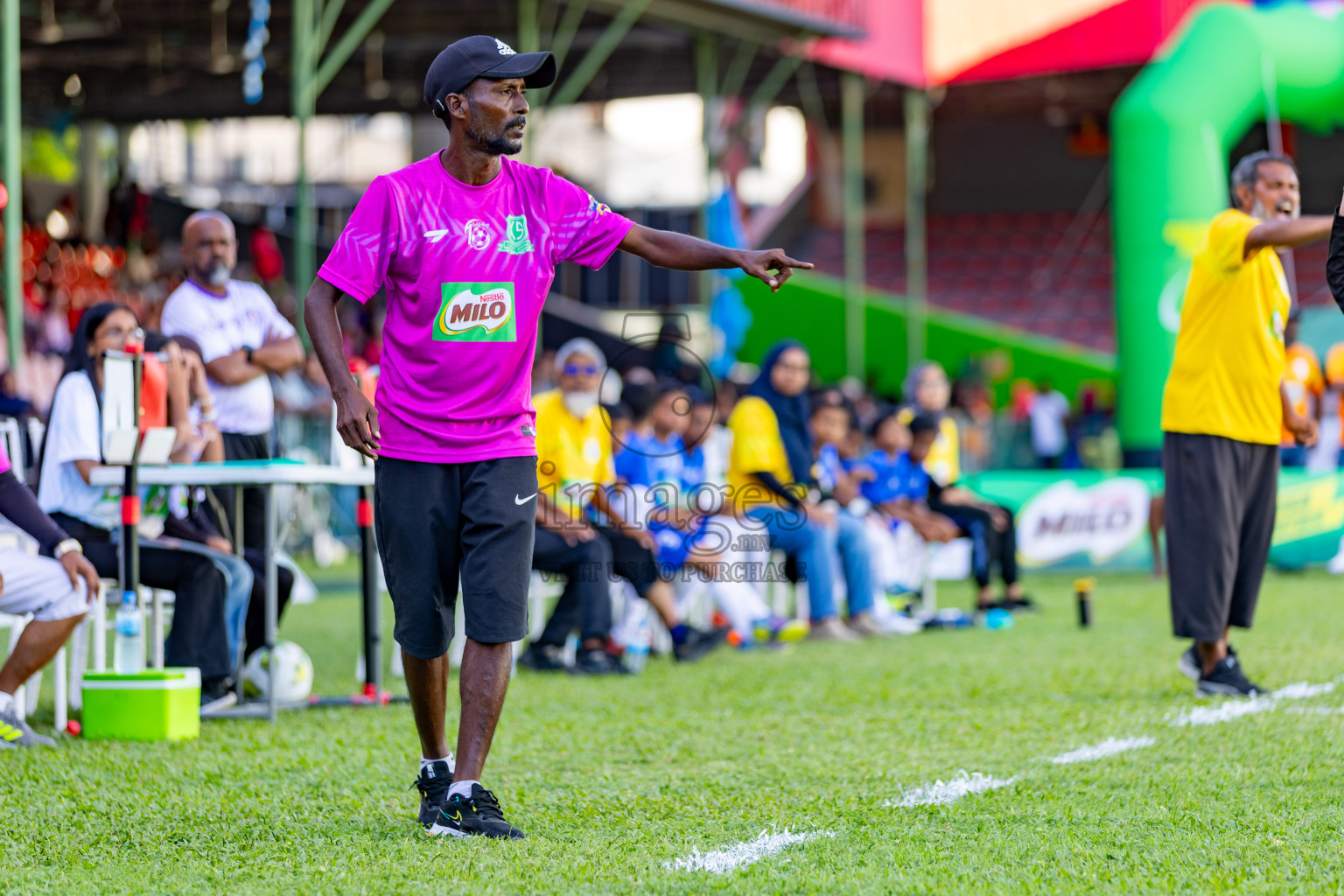 Day 2 of MILO Kids Football Fiesta was held at National Stadium in Male', Maldives on Saturday, 24th February 2024.