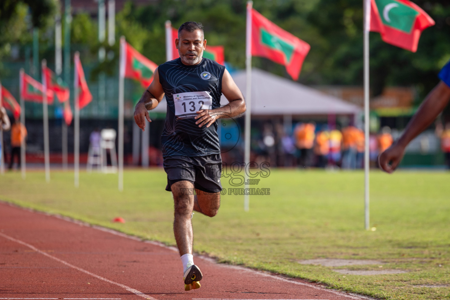 Day 2 of 33rd National Athletics Championship was held in Ekuveni Track at Male', Maldives on Friday, 6th September 2024. Photos: Shuu Abdul Sattar / images.mv