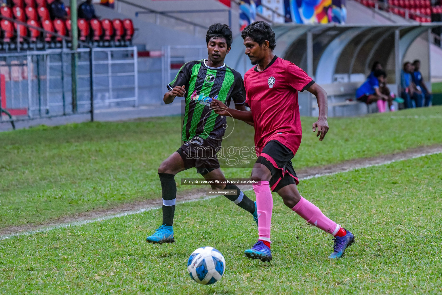 JJ Sports Club vs Capital City Sports Club  in the 2nd Division 2022 on 30thJuly 2022, held in National Football Stadium, Male', Maldives Photos: Nausham Waheed / Images.mv