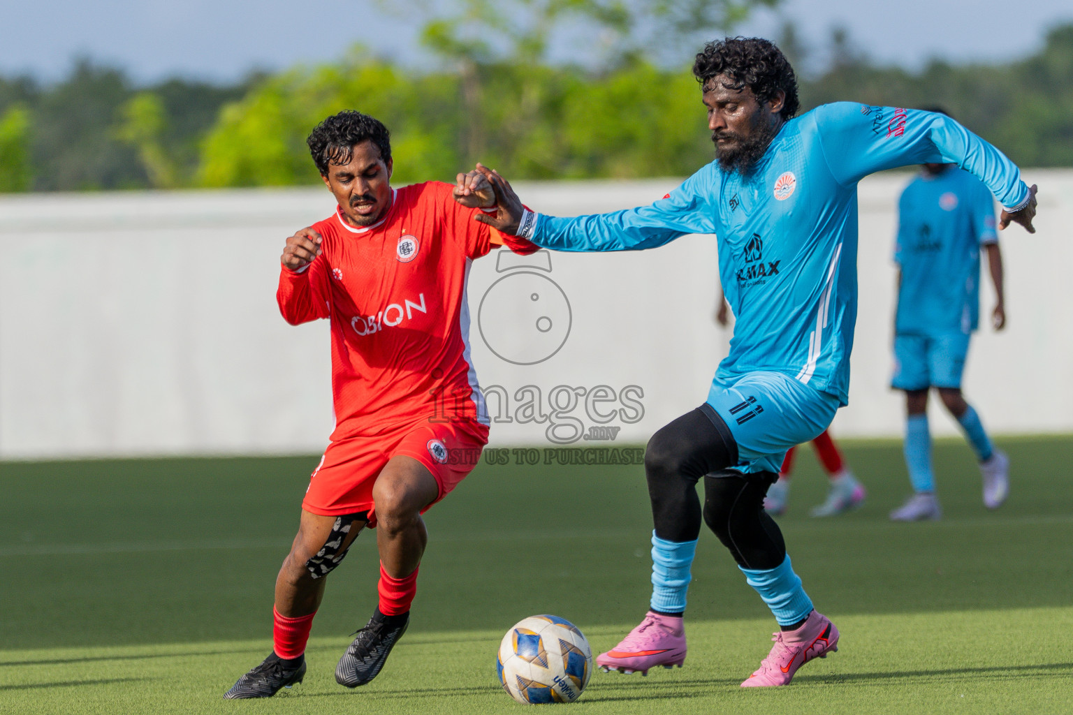 Semi Finals Match 01 Irumathi FC VS CC Sports Club in Day 7 of Eydhafushi Cup 2025 held in Eydhafushi Football Stadium at B. Eydhafushi, Maldives on Friday, 12th September 2025. Photos: Arif Rasheed / images.mv