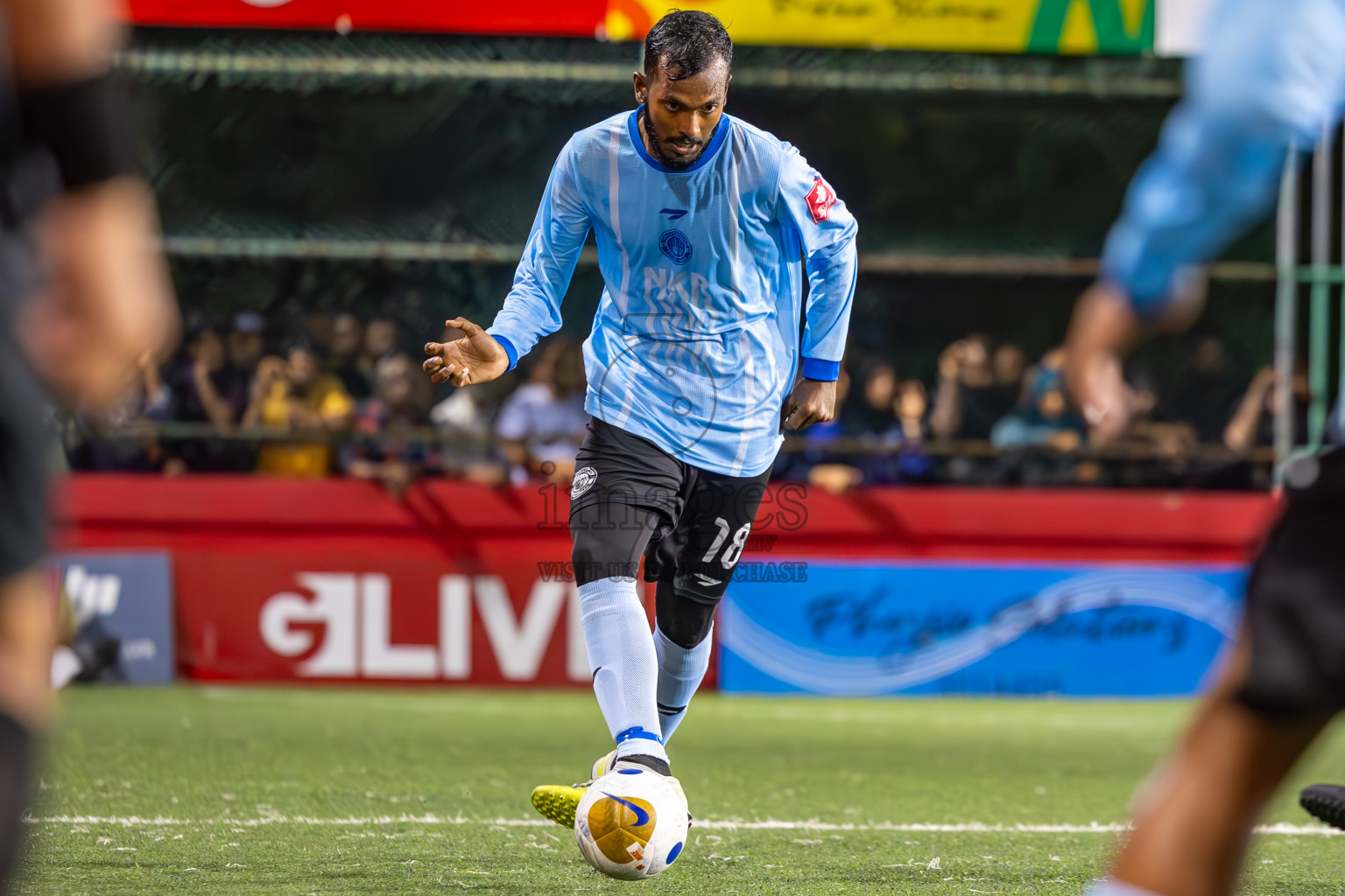 HDh Naivaadhoo vs HDh Neykurendhoo in Haa Dhaalu Atoll Finals Day 28 of Golden Futsal Challenge 2025 was held on Saturday , 1st February 2025, in Hulhumale', Maldives. Photos: Ismail Thoriq / images.mv